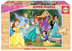 PUZZLE 100 PEZAS DISNEY PRINCESS MADEIRA