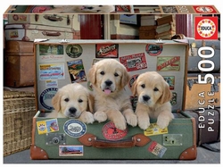 CACHORROS NO EQUIPAJE PUZZLE 500 PEZAS