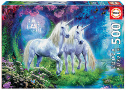 UNICORNIO EN EL BOSQUE PUZLE 500 PECES