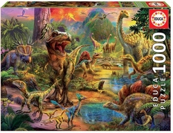 TERRA DE DINOSAURIOS PUZZLE 1000 PEZAS