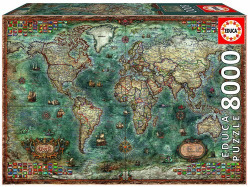 MAPAMUNDI HISTORICO PUZZLE 8000 PEZAS
