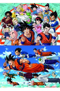 DRAGON BALL PUZZLE 2X100 PIEZAS