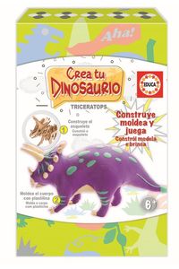 CREA E MOLDEA TU TRICERATOPS