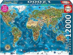 PUZZLE MARABILLAS DO MUNDO 12000 PEZAS