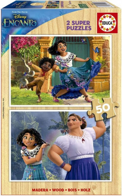 2 PUZZLES 50 PEZAS ENCANTO DISNEY