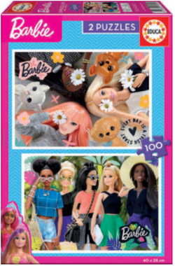 BARBIE PUZZLE 2X100 PEZAS