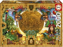 PUZLE 2000 PECES AZTECA MAYA