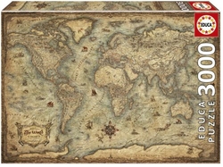 PUZZLE MAPAMUNDI 3000 PEZAS