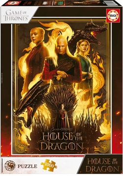 PUZZLE 1000 PIÈCES LA CASA DU DRAGON