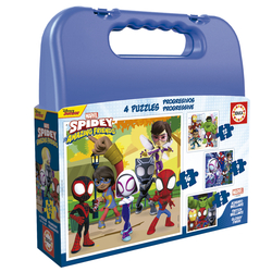 MALETA PROGRESIVA SPIDEY & HIS AMAZING FRIENDS 6 9 12 16PZS