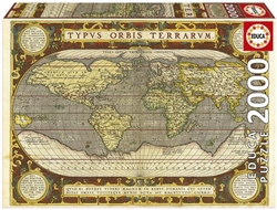 WORLD MAP PUZZLE 2000 PIECES
