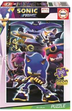 PUZLE INFANTIL SONIC NEON 300 PECES