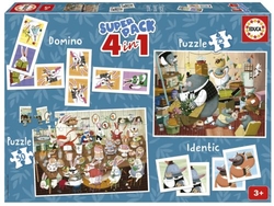 SUPERPACK 4 EN 1 CONTOS DO BOSQUE BY KASANDRA