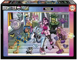 PUZZLE MONSTER HIGH 1000 PEZAS