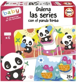 ORDENA AS SERIES COM EL PANDA BIMBA