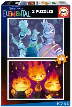 PUZZLE 2X48 PEZAS ELEMENTAL