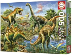 PUZZLE 500 PEZAS PATIO JURASICO