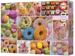 PUZLE 500 PECES COLLAGE DE DULCES