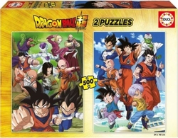 PUZLE 2X500 PECES DRAGON BALL