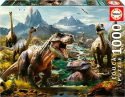PUZLE 1000 PECES DINOSAURIOS FEROCES