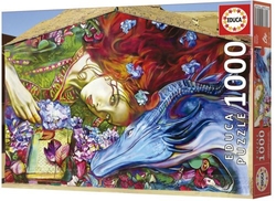 PUZZLE 1000 PIECES SANT JORDI LILY BRICK