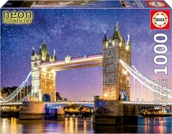 PUZLE 1000 PECES TOWER BRIDGE EFECTO NEON