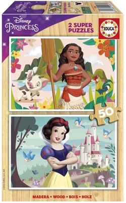 PUZLE 2X50 PECES DISNEY PRINCESS