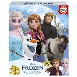 PUZZLE 3D LENTICULAR 200 PEZAS FROZEN