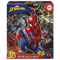 PUZZLE 3D LENTICULAR 300 PEZAS SPIDERMAN