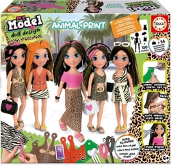 MY MODEL DOLL DESIGN ANIMAL PRINT