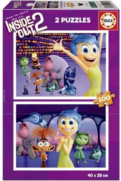 PUZZLE 2X100 PEZAS INSIDE OUT 2