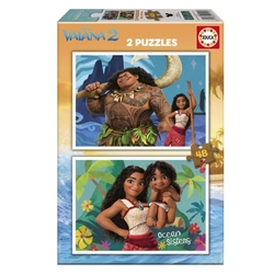 PUZZLE 2X48 PIÈCES VAIANA 2