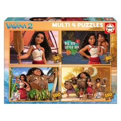 MULTI PUZLES VAIANA 50 80 100 150 PECES