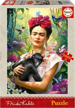 PUZZLE 1000 PEZAS FRIDA KAHLO JARDIN