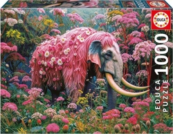 PUZZLE 1000 PEZAS ELEFANTE FLORAL