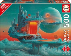 PUZZLE 500 PEZAS PLUS PLANETA FUEGO E HIELO