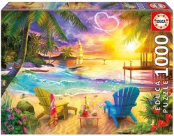 1000-piece puzzle Playa del Amor FSC