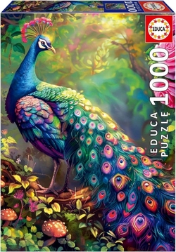 PUZZLE 1000 PEZAS JARDIN DO PAVO REAL