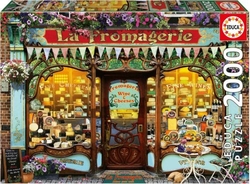 2000 PIECE PUZZLE THE FINE CHEESE SHOP