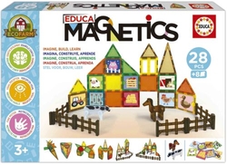 XOGO 28 PEZAS EDUCA MAGNETICS
