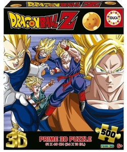 PUZZLE 3D LENTICULAR 500 PIÈCES DRAGON BALL