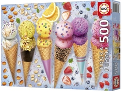 PUZZLE 500 PEZAS HELADOS