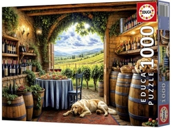 PUZZLE 1000 PEZAS CANS EN BODEGA DE VINOS