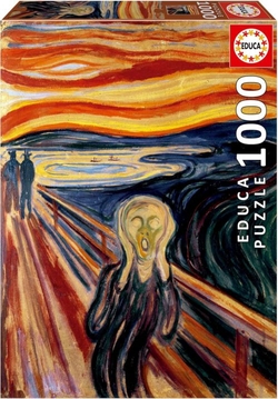 PUZZLE 1000 PEZAS O GRITO EDVARD MUNCH