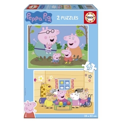 PUZZLE 2X48 PEPPA PIG