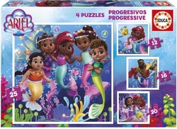 ARIEL 12-16-20-25 PIECE PROGRESSIVE PUZZLE
