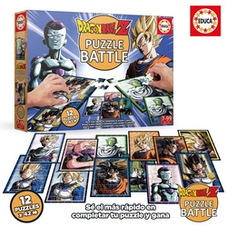 DRAGON BALL Z PUZZLE BATTLE 12 PUZZLES OF 42 PIECES