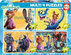 PUZZLE PROGRESIVO ZOOTROPOLIS 2 50 80 100 150 PEZAS