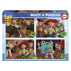 PUZZLE MULTI 4 TOY STORY 5 50 80 100 150 PEÇAS