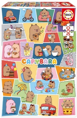 PUZZLE 300 PEZAS CAPYBARAS CAPYFUN